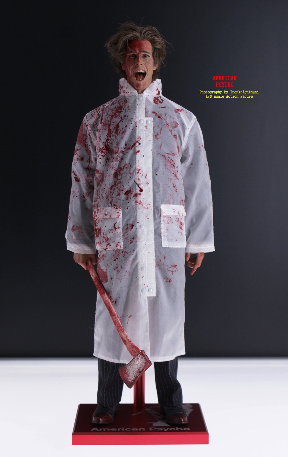 american psycho raincoat